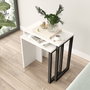 Hanah Home Mesas nido On7-W Blancas